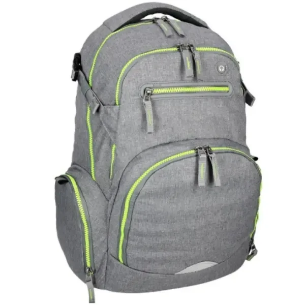 Spirit: Stinger srebrnoszary premium ergonomiczny plecak szkolny zdjęcie 2