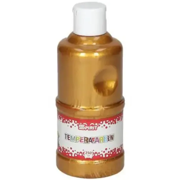 Spirit: Tempera w kolorze metalicznego złota, 250 ml zdjęcie 1