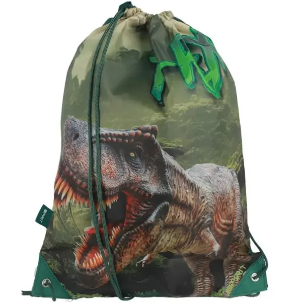 Spirit: Worek gimnastyczny, worek sportowy z motywem dinozaura T-Rex, 33x47 cm zdjęcie 1