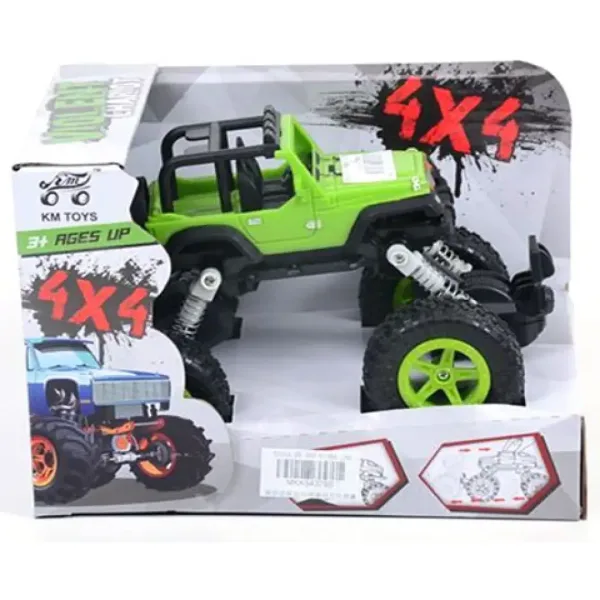 Sprężynowy terenowy samochód 4x4 w kilku wariantach kolorystycznych zdjęcie 1