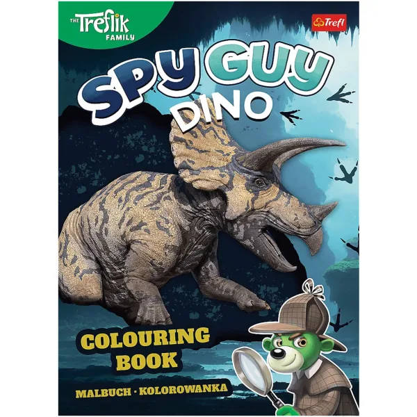 Spy Guy Dinozaury kolorowanka - Trefl zdjęcie 1