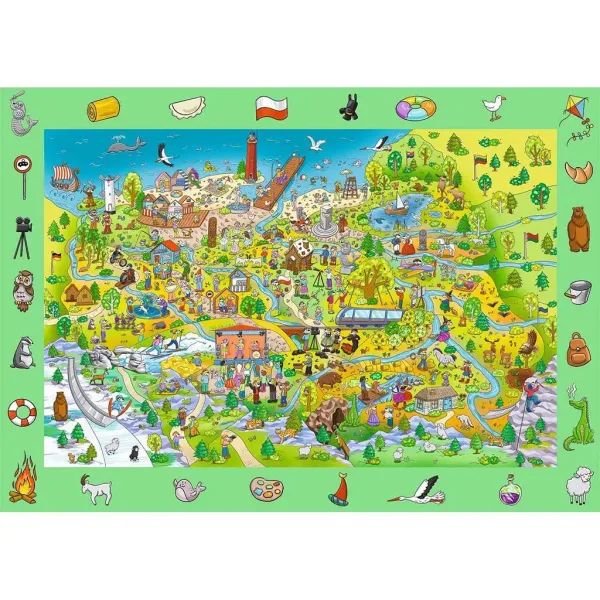 Spy Guy puzzle 100 elementów Polska - Trefl zdjęcie 2