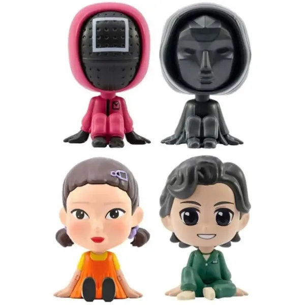 Squid Game Bobble Hero niespodzianka mini figurka 8cm zdjęcie 2