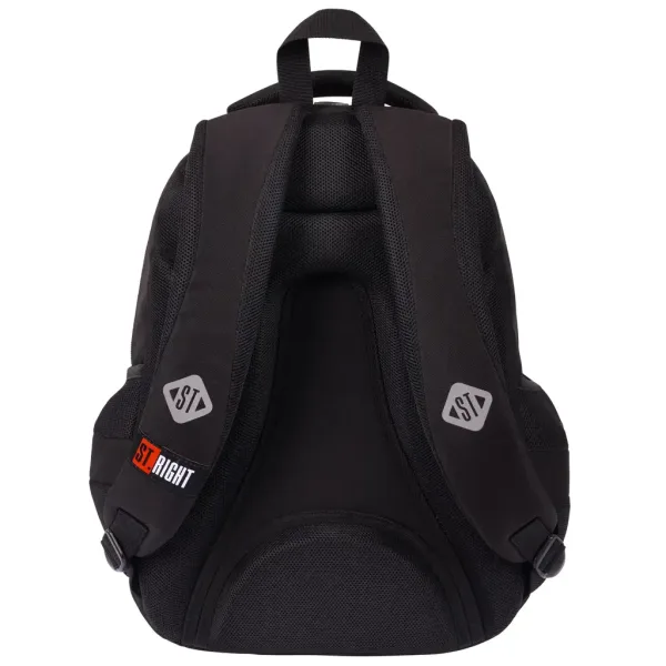 St.Right Black ergonomiczny plecak szkolny, plecak BP73 46x31x20cm zdjęcie 3