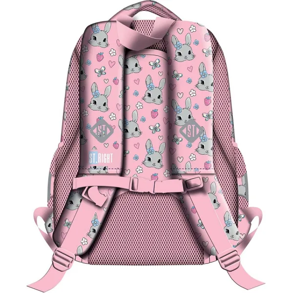 St.Right Cute Rabbit ergonomiczny plecak szkolny BP26 39x27x17 cm zdjęcie 2