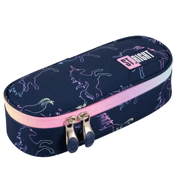 St.Right: Dream Unicorn owalny piórnik 23cm zdjęcie 1