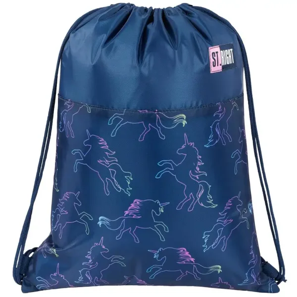 St.Right Dream Unicorn worek na buty, worek sportowy 43x32 cm zdjęcie 1
