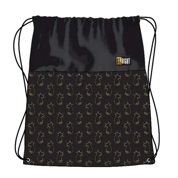 St.Right Golden Cats worek na buty, worek sportowy 43x34 cm zdjęcie 1