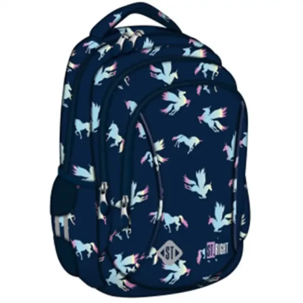 St.Right Holo Unicorns BP26 plecak szkolny 15" zdjęcie 1