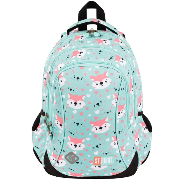 St.Right Lovely Foxy ergonomiczny plecak szkolny BP26 39x27x17 cm zdjęcie 2