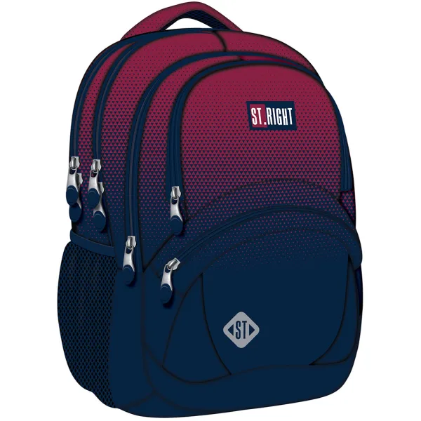 St.Right Plecak szkolny ergonomiczny z gradientem kolorów BP05 42x30x19 cm zdjęcie 1