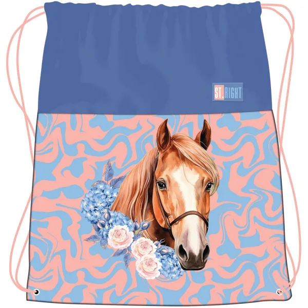 St.Right Romantic Horse worek na buty, worek sportowy 34x43 cm zdjęcie 1