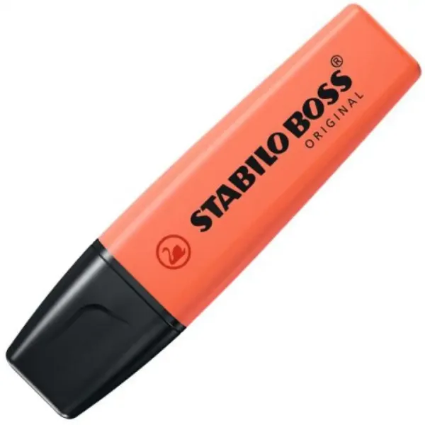 Stabilo: BOSS Original Pastel zakreślacz w kolorze jasnokoralowym, 2-5 mm. zdjęcie 1
