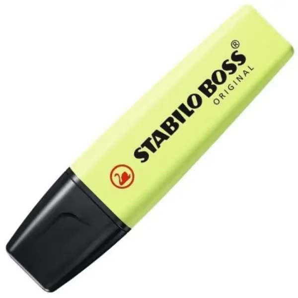 Stabilo: BOSS Original Pastel zakreślacz w kolorze rosistej limonki 2-5mm zdjęcie 1