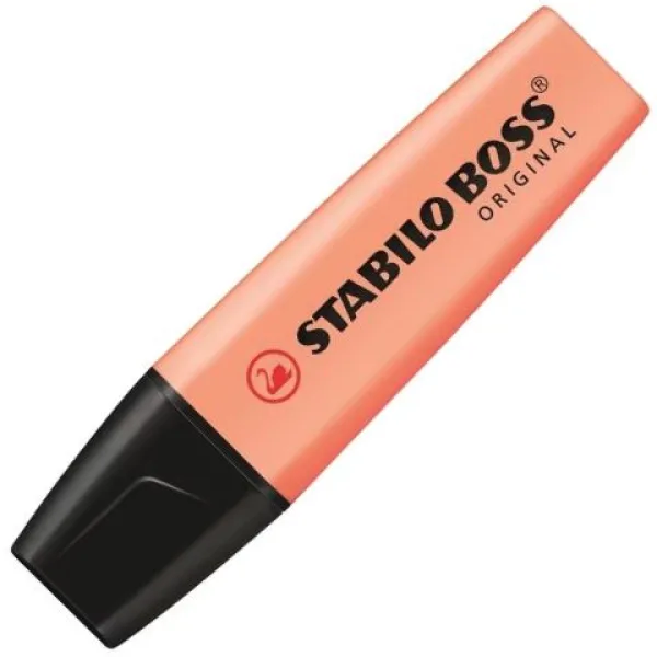 Stabilo: BOSS Original pastelowy zakreślacz w kolorze brzoskwiniowym, 2–5 mm zdjęcie 1