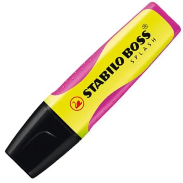 Stabilo: BOSS SPLASH zakreślacz 2-5 mm w kolorze żółtym zdjęcie 1