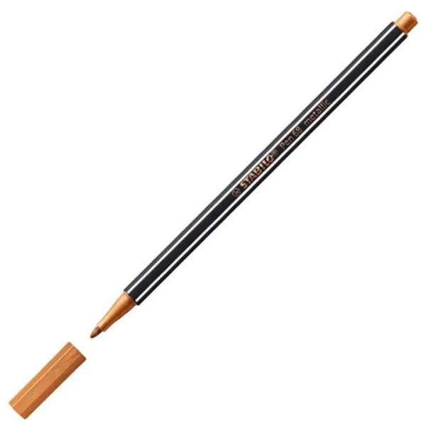 Stabilo: Pen 68 1,4 mm cienkopis metaliczny w kolorze miedzi zdjęcie 1