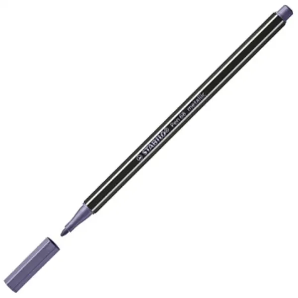 Stabilo: Pen 68 1,4mm marker w kolorze metalicznego fioletu