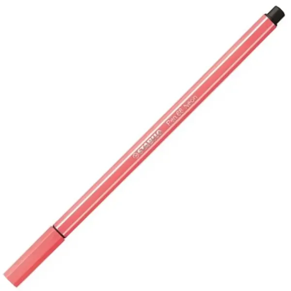 Stabilo: Pen 68 flamastry fluo czerwony kolor 1mm zdjęcie 1