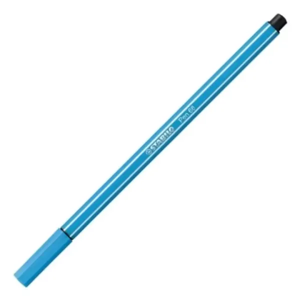 Stabilo: Pen 68 flamastry fluo w kolorze niebieskim 1mm zdjęcie 1