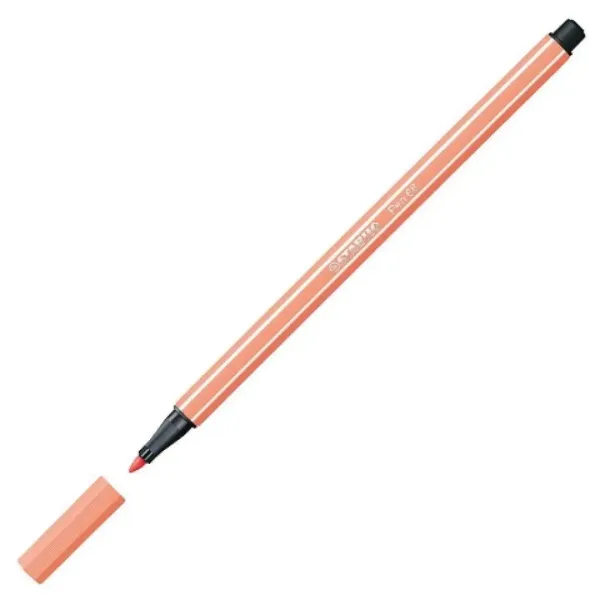 Stabilo: Pen 68 pędzelkowy w kolorze jasnej skóry 1mm zdjęcie 2