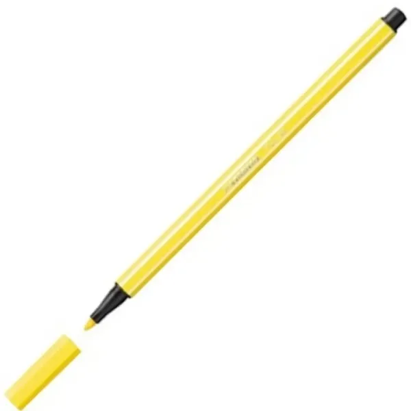 Stabilo: Pisak 68 w kolorze cytrynowożółtym, grubość linii 1 mm zdjęcie 2