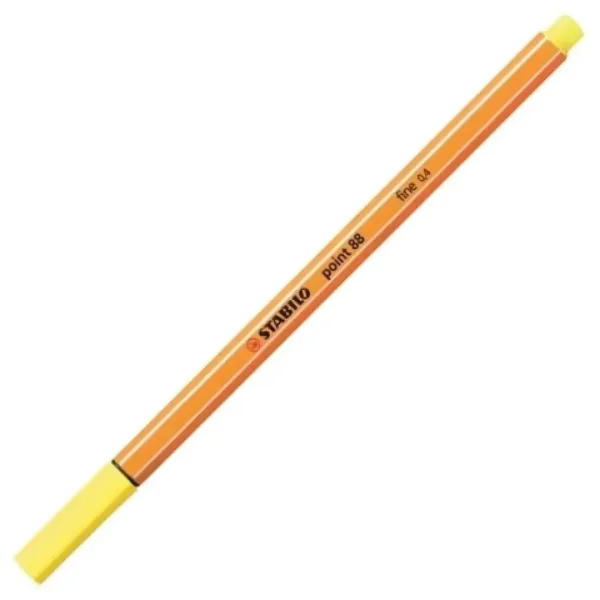 Stabilo: Point 88 cienkopis 0,4 mm w kolorze cytrynowym zdjęcie 1