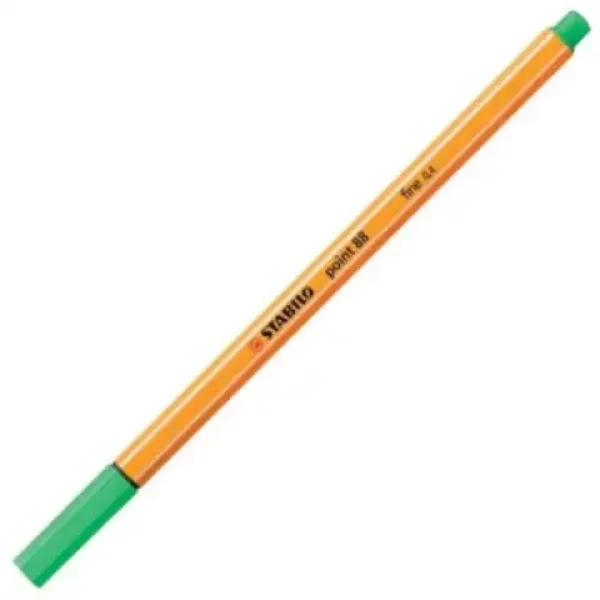 Stabilo: Point 88 cienkopis 0,4 mm w kolorze szmaragdowozielonym zdjęcie 1