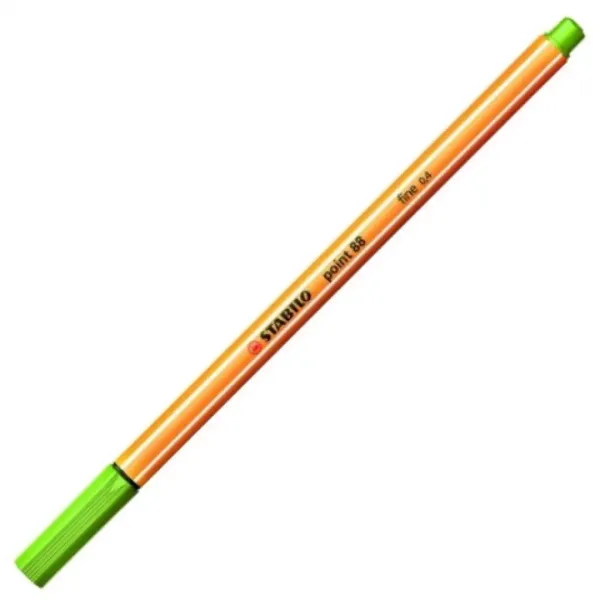 Stabilo: Point 88 cienkopis 0,4 mm w kolorze zielonym jabłkowym zdjęcie 1