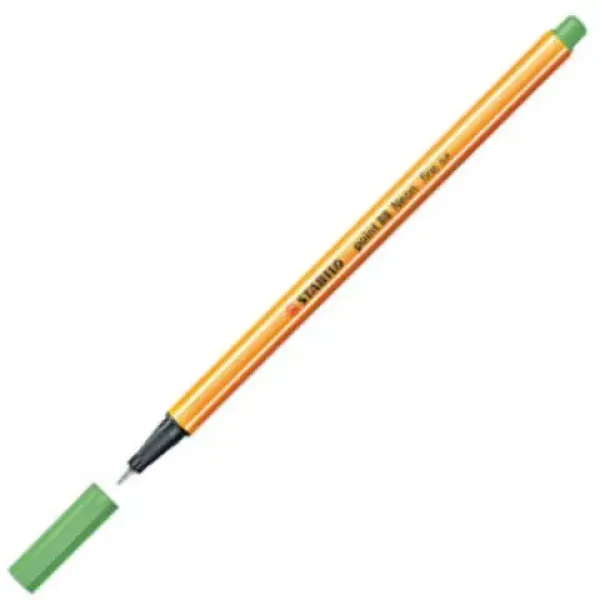 Stabilo: Point 88 cienkopis 0,4 mm w neonowym zielonym kolorze zdjęcie 2
