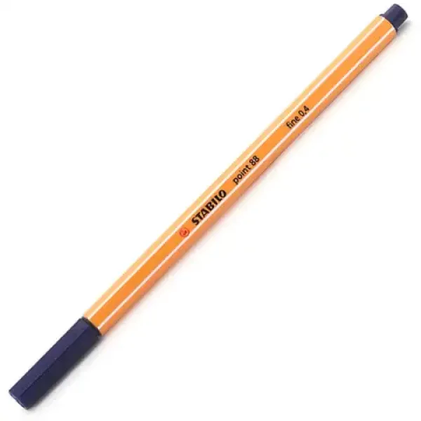 Stabilo: Point 88 cienkopis 0,4mm w kolorze granatowym. zdjęcie 1
