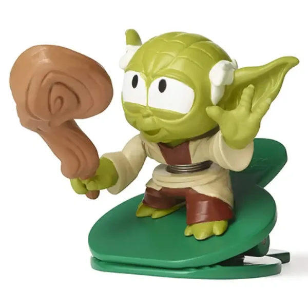 Star Wars Battle Bobblers R2-D2 vs Yoda figurka z klipsem - Hasbro zdjęcie 4