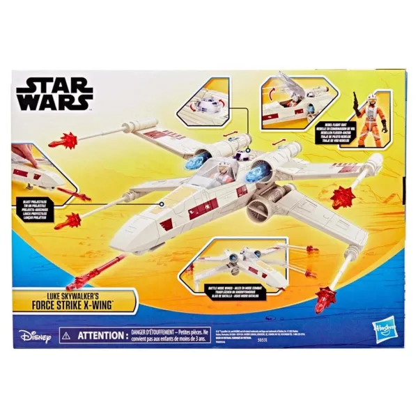 Star Wars: Epic World of Action X‑wing Lukea Skywalkera - Uderzenie Mocy - Hasbro zdjęcie 2
