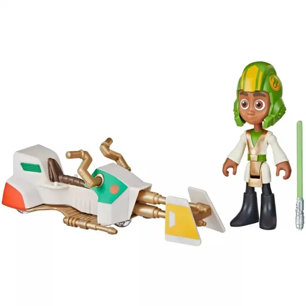Star Wars: Przygody Młodych Jedi - Zestaw figurka Kai Brightstar z rydwanem 7,5 cm - Hasbro zdjęcie 3