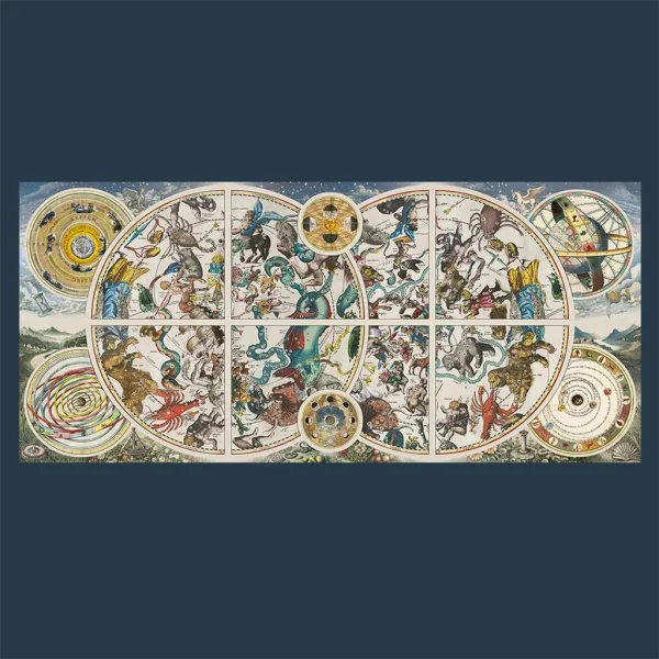 Starożytne mapy astronomiczne 9000-elementowe puzzle UFT - Trefl zdjęcie 2