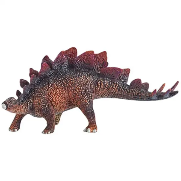 Starożytny świat dinozaurów: figurka dinozaura stegozaura zdjęcie 2