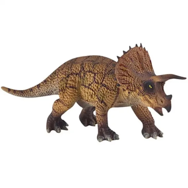 Starożytny świat dinozaurów: figurka dinozaura triceratops zdjęcie 2