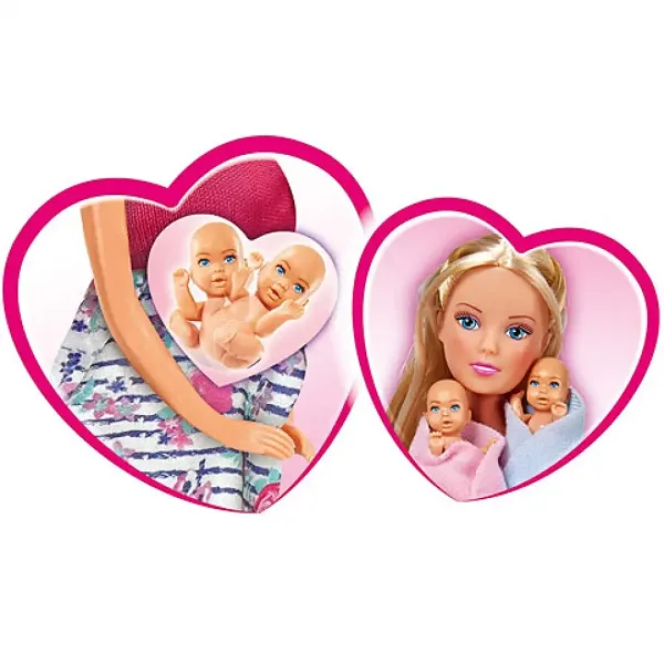 Steffi Love: Ciężarna lalka Steffi Love z akcesoriami - Simba Toys zdjęcie 5
