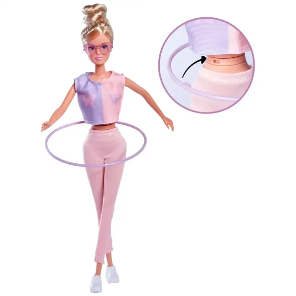 Steffi Love: Lalka Steffi z hula hop i akcesoriami - Simba Toys zdjęcie 3