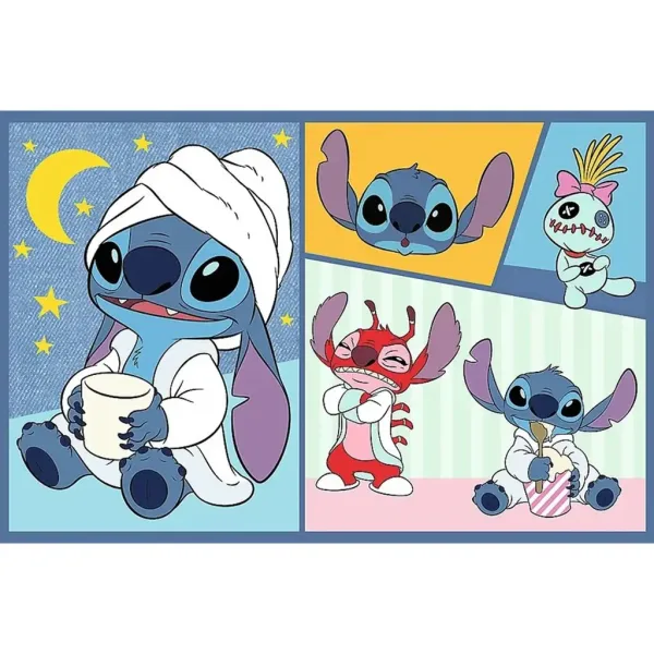 Stitch i przyjaciele 2x70-elementowe puzzle - Trefl zdjęcie 2