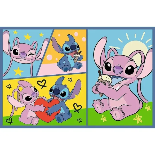 Stitch i przyjaciele 2x70-elementowe puzzle - Trefl zdjęcie 3