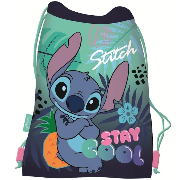 Stitch stay cool worek gimnastyczny, worek sportowy 42x32 cm zdjęcie 1