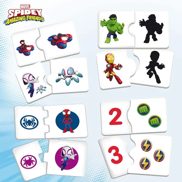 Stolik do zabawy Spidey z 10 grami rozwijającymi umiejętności - Lisciani zdjęcie 3