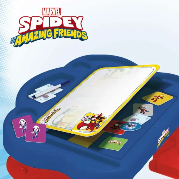 Stolik do zabawy Spidey z 10 grami rozwijającymi umiejętności - Lisciani zdjęcie 4