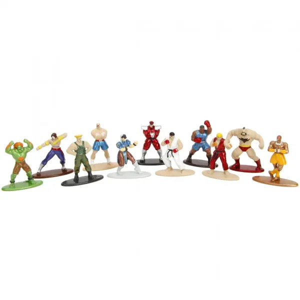 Street Fighter niespodziankowe nano figurki metalowe 1 szt. - Simba Toys zdjęcie 2