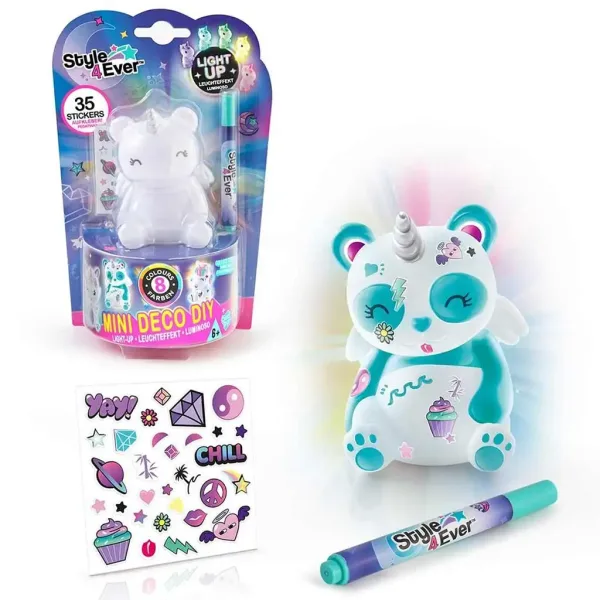 Style 4 Ever: Ozdób to! Mini dekoracyjna świecąca figurka, różne rodzaje, 1 sztuka zdjęcie 2