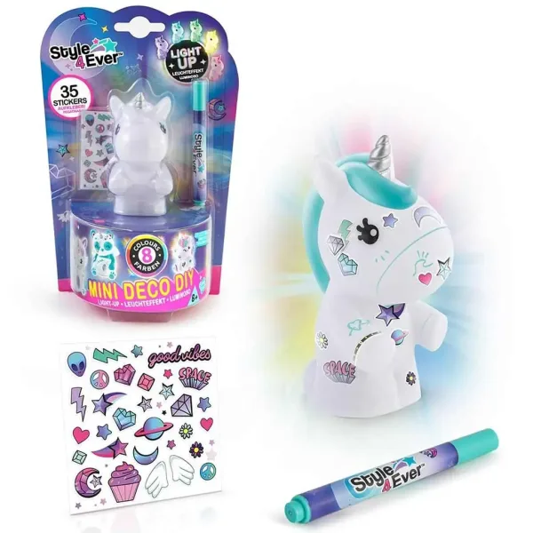 Style 4 Ever: Ozdób to! Mini dekoracyjna świecąca figurka, różne rodzaje, 1 sztuka zdjęcie 3