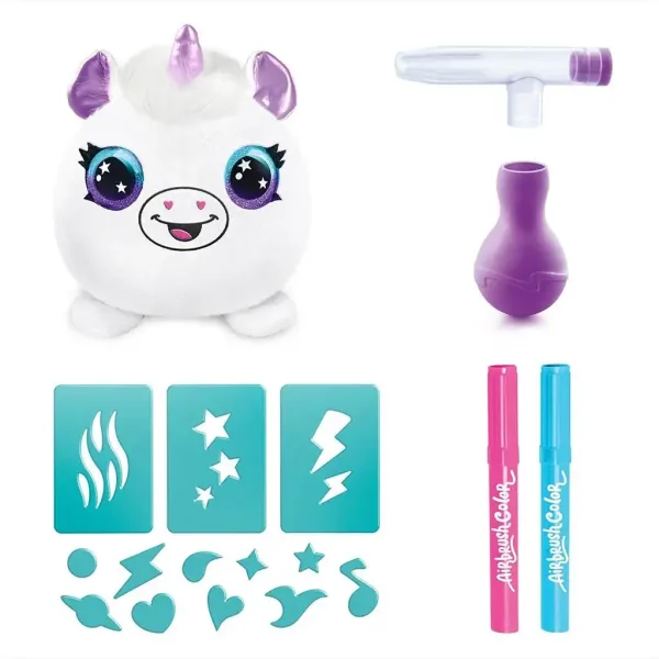 Style4Ever Kolorowalne pluszowe mini zwierzątka w różnych wariantach zdjęcie 3