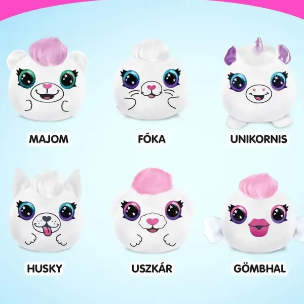 Style4Ever Kolorowalne pluszowe mini zwierzątka w różnych wariantach zdjęcie 4