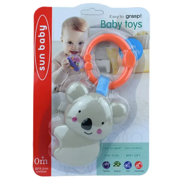Sun Baby: Wesoły koala grzechotka dla niemowląt bez BPA zdjęcie 3
